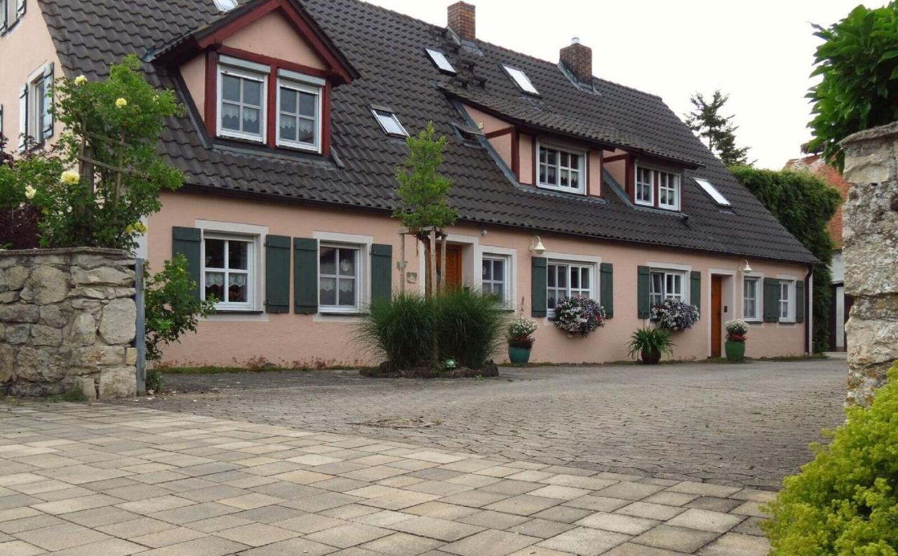 Merkendorf  Ferienwohnung Schindler Mit Balkon מראה חיצוני תמונה
