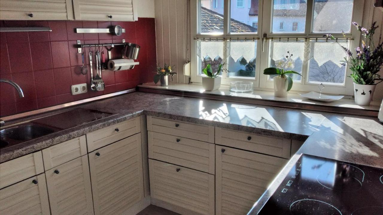 Merkendorf  Ferienwohnung Schindler Mit Balkon מראה חיצוני תמונה